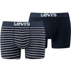 Levi's Kalsonger 2-pack Base Stripe Boxer Vit/Marin