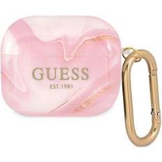 Guess Tillbehör för hörlurar Guess Skal Marble Collection Airpods 3 Rosa