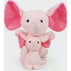 Gloria Plush legetøj til hunde Hoa Pink Elefant Polyester Eva Gummi