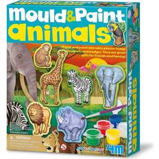 Fåglar Pyssellådor 4M Mould & Paint Animals