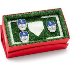 Cufflinks Los Angeles Dodgers Sugar Skull & Lapel Pin Gift Set