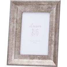 Hill Interiors Convex Matt Silver 5X7 Frame Photo Frame