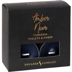 Tea Light Scented Candles Shearer Candles Amber Noir Scented Candle 118g 8pcs