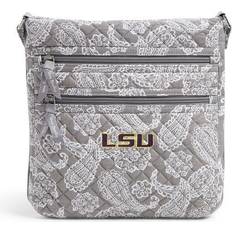 Women's Vera Bradley LSU Tigers Iconic Triple-Zip Bandana Hipster Crossbody Purse