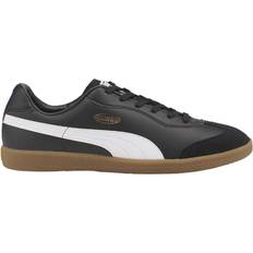 Puma Laced Soccer Shoes Puma King 21 IT - Black/White/Gum