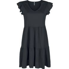 Hailys Leonie Half Length Dress - Black