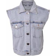 Billig Jeansvester Hound Vest - Denim/Light Blue