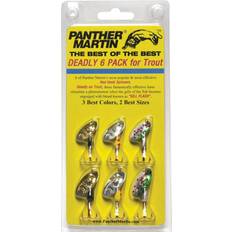 Panther Martin Deadly 6-Pack Spinners for Trout