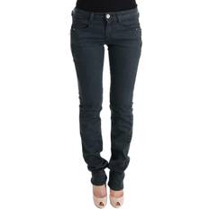 Costume National Women's Cotton Superslim Denim Jeans Gray SIG30125