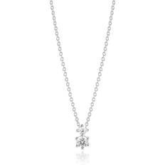 Sif jakobs rimini due Sif Jakobs Rimini Due Necklace - Silver/Transparent