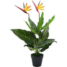 Rouge Plantes Artificielles vidaXL Parrot Flower Plante Artificielle