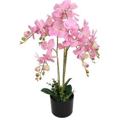 Hvite Kunstige planter vidaXL Orchid Kunstig plante