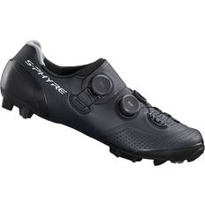 Herren - Weit Fahrradschuhe Shimano XC902 Wide Mtb Shoes - Schwarz