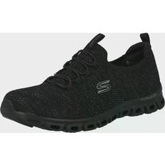 Skechers Glide Step Textile Damen Sneakers - Schwarz