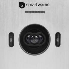 Silbrig Türklingeln Smartwares DIC-22212 Video door intercom Two-wire Complete kit Detached Silver, White