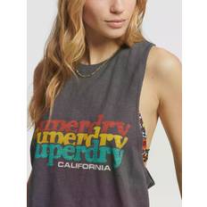 Slim-fit Tanktops Superdry Vintage Cali Stripe Vest