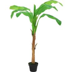 Madera Plantas Artificiales vidaXL Banana Tree Planta Artificial