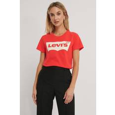 Levi's Dam T-shirt The Perfect Tee - Vallmo Röd