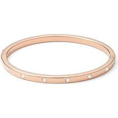 Fossil Dainty Dot Bangle- Rose Gold/Transparent