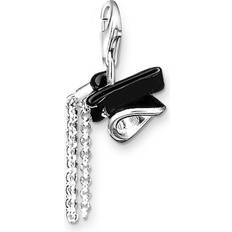 Thomas Sabo Graduation Charm - Silver/Black