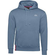 Alpha Industries Basic Hoodie Mit Label-Print - Oliv