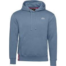 Alpha Industries Oberteile Alpha Industries Hoodie - Hellblau