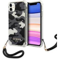 Guess GUHCN61KSARBK iPhone 11 6,1 Xr czarny/black hardcase Camo Collection