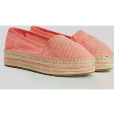 Donna - Rosa Espadrillas Tommy Hilfiger Espadrillas Th Textured Flatform Espadrille FW0FW06433