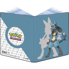 Pokemon card Ultra Pro ULP15859 Lucario Portfolio Pokemon Card Game, Multi Color Pack of 4