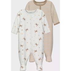 18-24M Pigiame Name It Incenso Sleep Overall 2 Pack - Beige