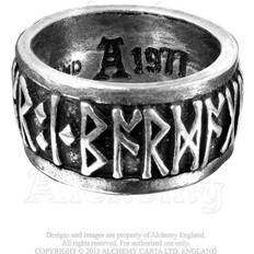Alchemy Gothic Alchemy Gothic Runes Ring Herrer sølvfarvet