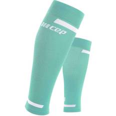 Blåa - Dam - Träningsplagg Arm- & Benvärmare CEP The Run Compression Calf Sleeves V4 WS20NR-Ocean 32-38