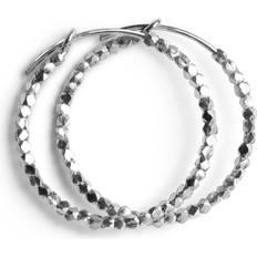Jane Kønig Small Bead Creole - Silver