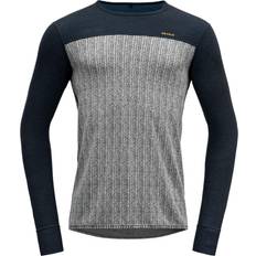 Blå Undertrøyer Devold Men's Kvitegga Merino 230 - Ink