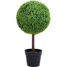 Buxbom plast vidaXL Boxwood with Pot Konstgjord växt