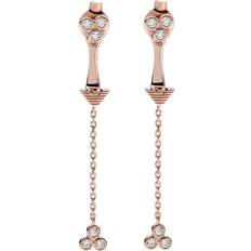 Emporio Armani Örhängen Emporio Armani Damörhängen Hängande EG3466221 - Sterlingsilver/Roséguld