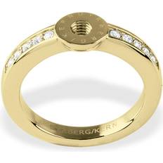 Dyrberg kern ringe Dyrberg/Kern RING RING 351432 (Gold, Crystal, IIIII/63)