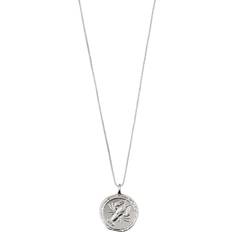 Pilgrim Krebs Zodiac Necklace - Silver