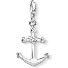 Thomas Sabo Sterling Zirconia Anchor Charm 1731-051-14