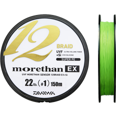 Daiwa Fiskeliner Daiwa Morethan 12 Braid 135m 0,16mm 14kg
