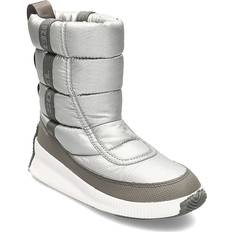 Argent Bottes Sorel Puffy Mid - Gris