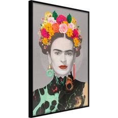 Artgeist Charismatic Frida Svart Poster