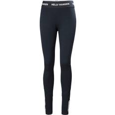 Bleu - Femme Pantalons Thermiques Helly Hansen Women's Lifa Merino Midweight 2-in-1 Base Layer Pants - Navy