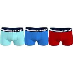 Boxer - Turkoois Herenondergoed Tommy Hilfiger Boxer Shorts 3-pack - Aqua Glow/Hydrangea Blue/Halo