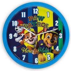 Multicolore Horloges Paw Patrol Kidslicensing Horloge murale 25cm