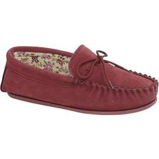 Chaussons et Sandales Mokkers Lily Chaussons Style Mocassins - Rouge UTDF1103