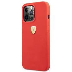 Ferrari Silicone Skal 13 Pro Max Röd