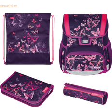 Federtaschen Herlitz Schulranzen Loop Plus Butterflies