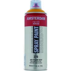 Gule Spraymaling Amsterdam Akrylspray 270 Azo yellow Deep 400 ml