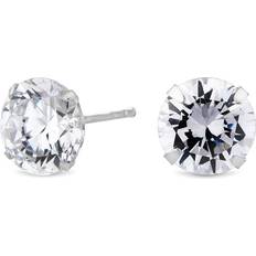 Zirconia Earrings Simply Silver Simply Sterling 925 Cubic Zirconia Stud Earring